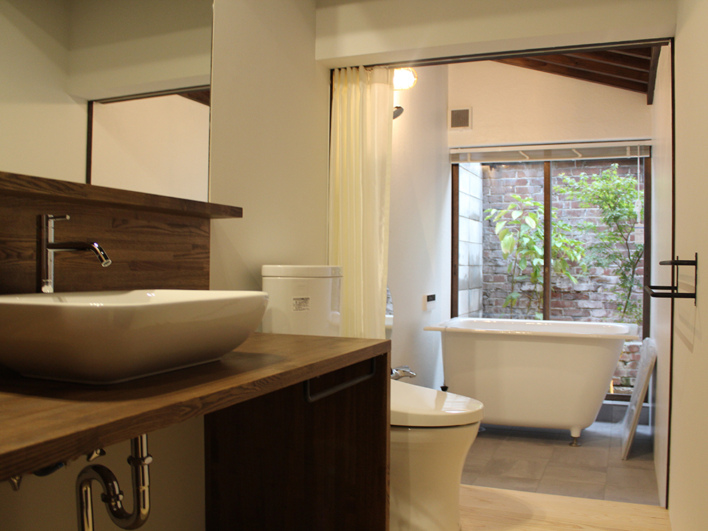 洗面化粧台、浴室、手洗い